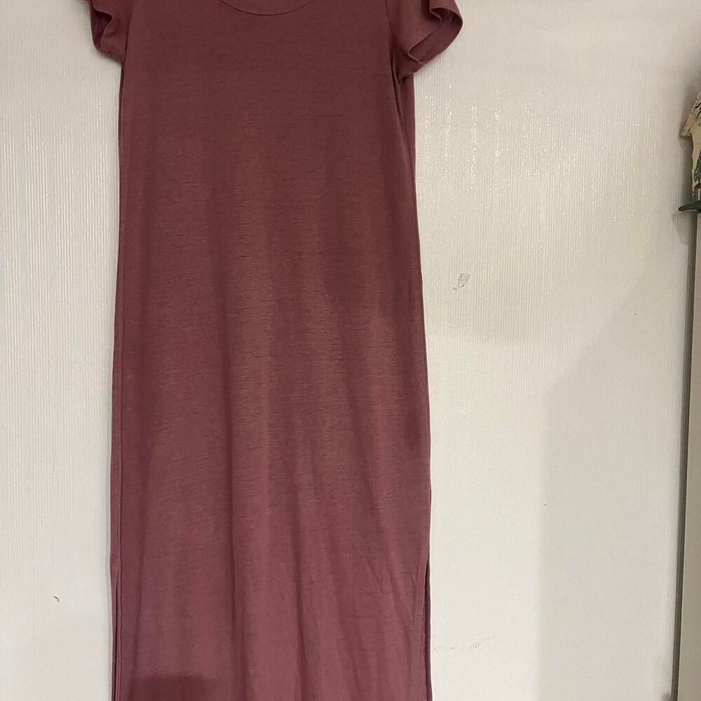Old-navy Women's Pink and Burgundy Dress